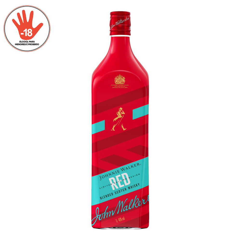 WHISKY JOHNNIE WALKER RED ICONS 1000ML