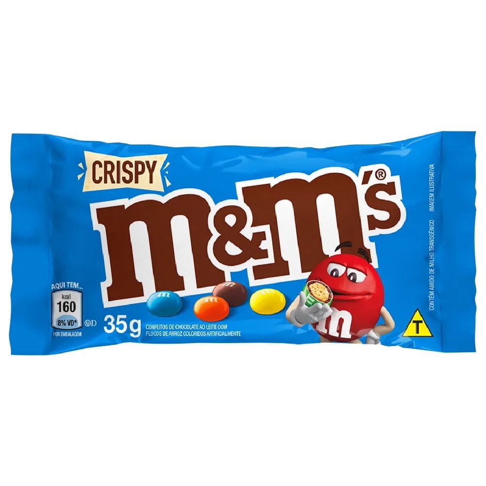 CHOCOLATE M&Ms CRISPY 630G 18X35G