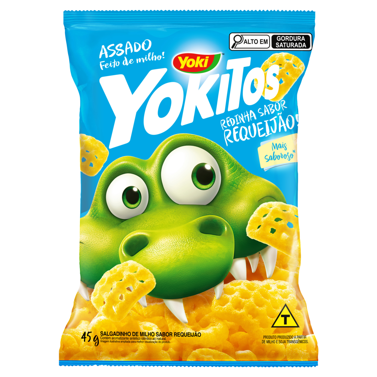 SALGADINHOS YOKITOS QUEIJO REDINHA 45G