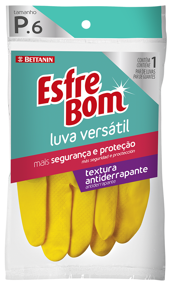 LUVA VERSÁTIL ESFREBOM TAMANHO P
