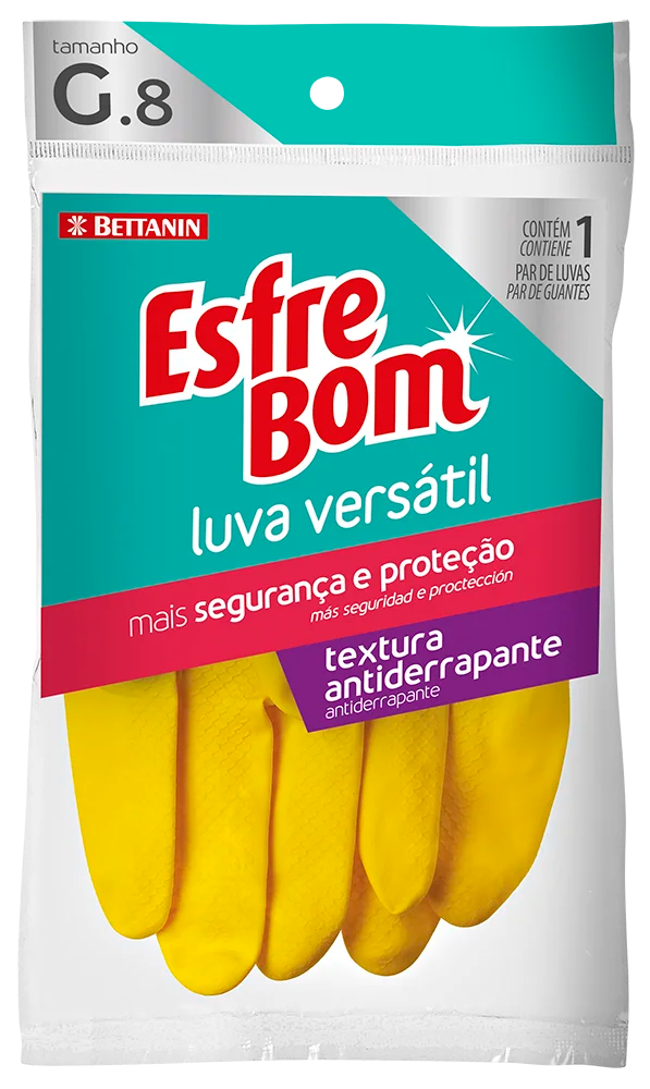 LUVA VERSÁTIL ESFREBOM TAMANHO G