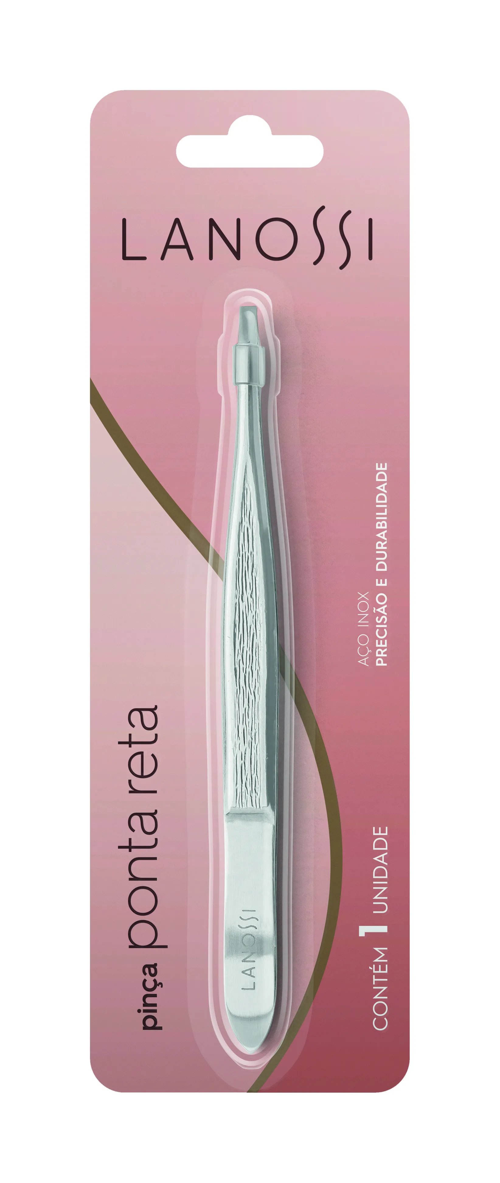 PINÇA LANOSSI PONTA RETA