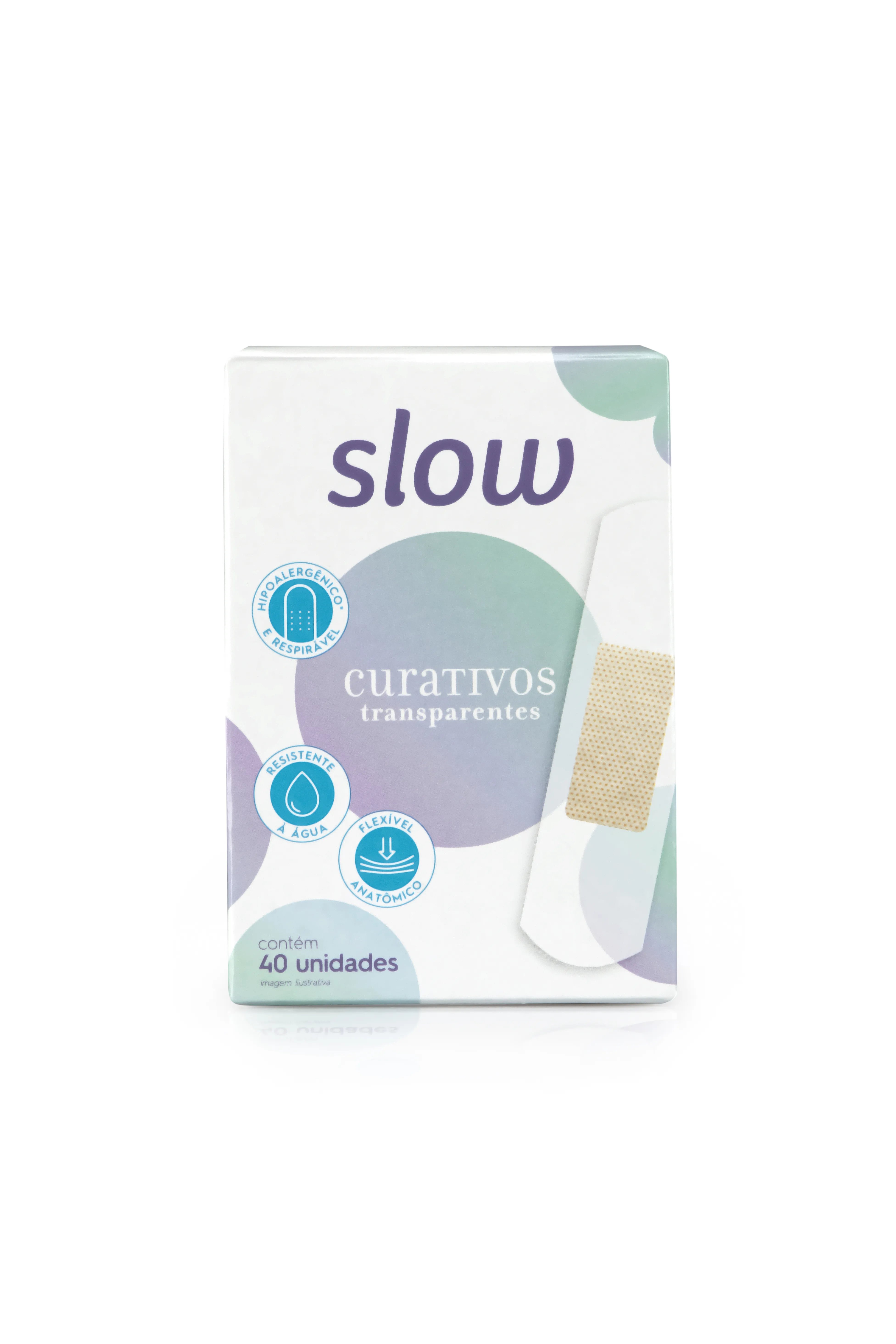 CURATIVO TRANSPARENTES SLOW 40 UND