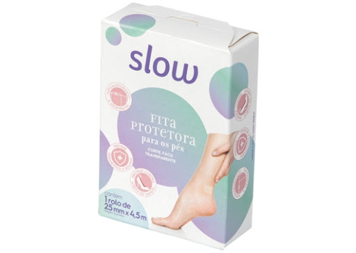 FITA PROTETORA PARA PÉS EM ROLO SLOW