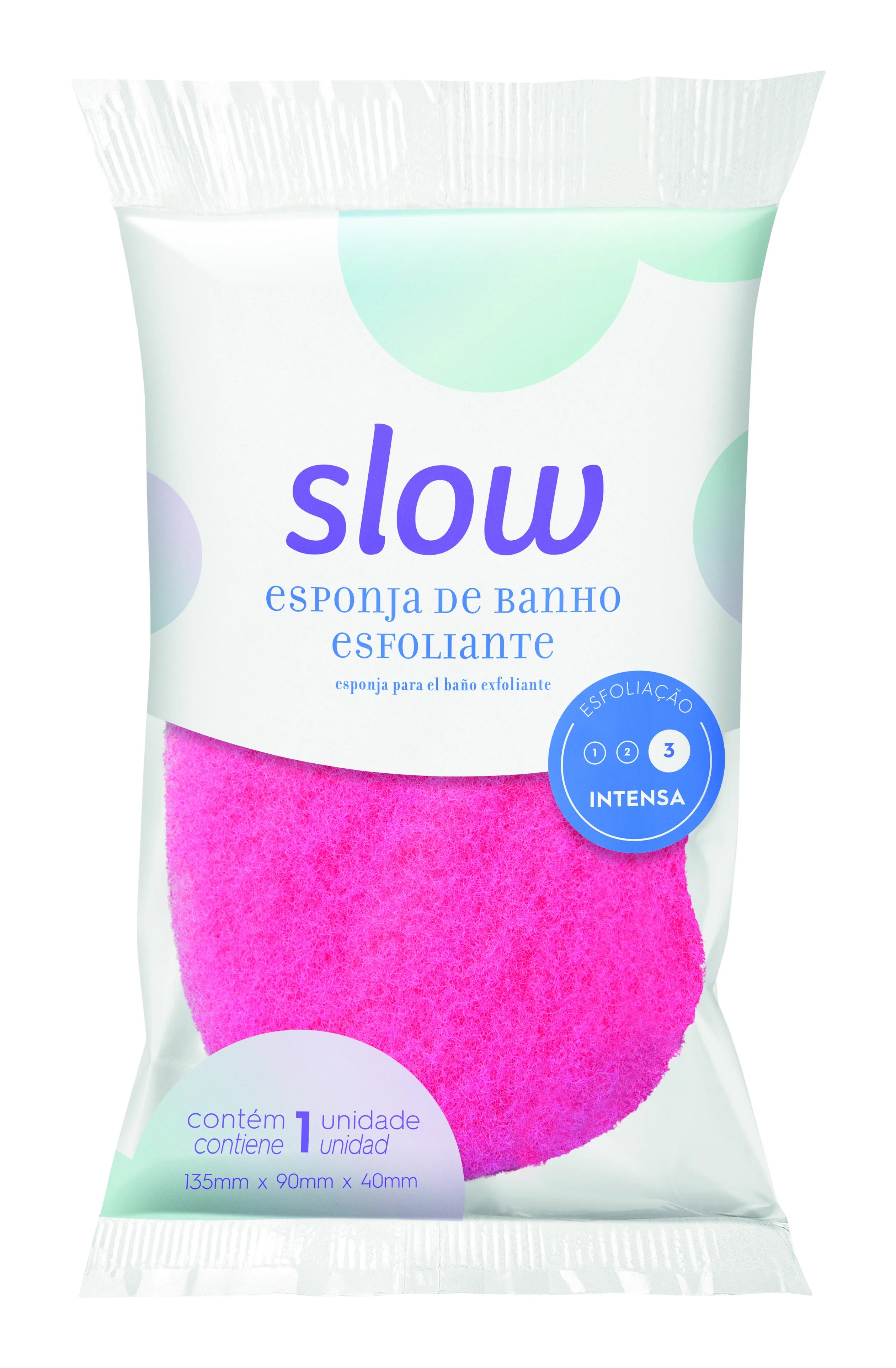 ESPONJA DE BANHO SLOW SOFT
