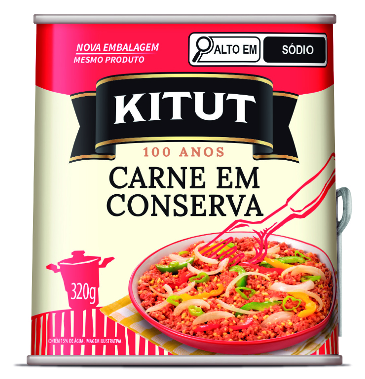 CARNE MISTA 320GR KITUT EM CONSERVA LT