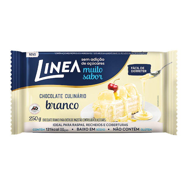 CHOCOLATE LINEA CULINÁRIO BRANCO 250G