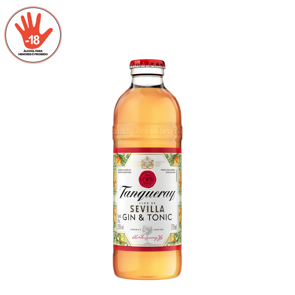 GIN TANQUERAY SEVILLA E TÔNICA 275ML