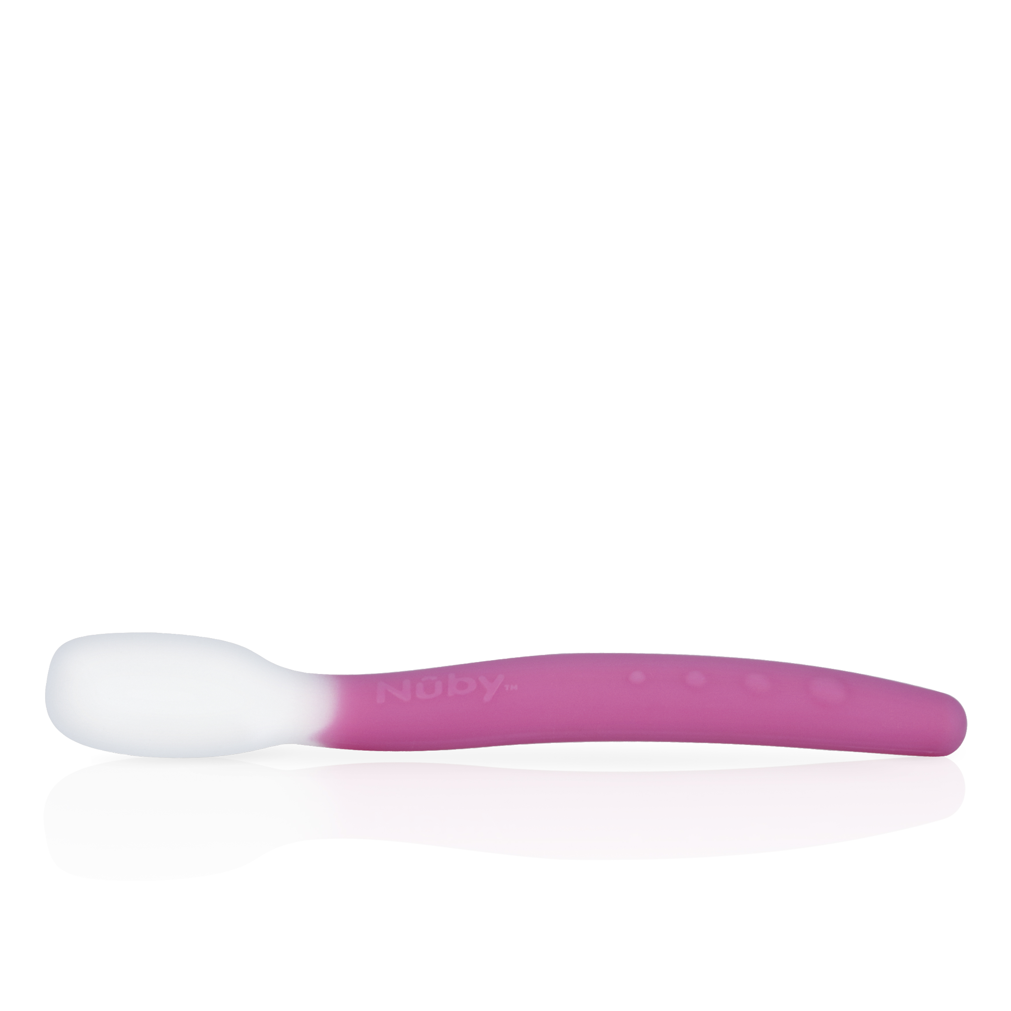 *COLHER DE SILICONE COM ESTOJO ROSA