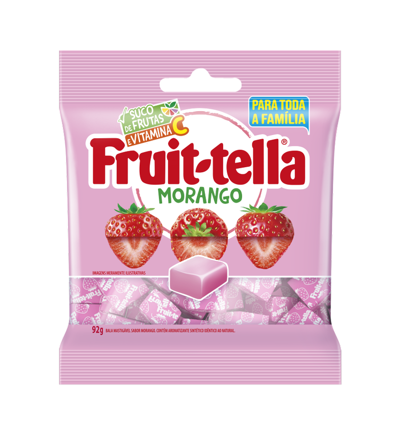 FRUITTELLA BAG MORANGO 92G