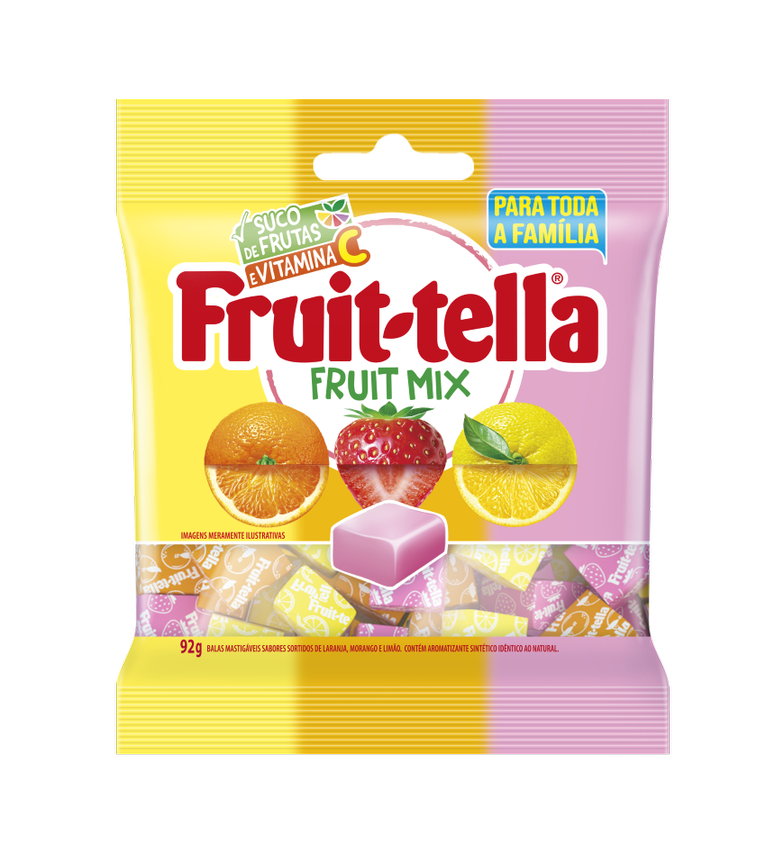 FRUITTELLA BAG FRUIT MIX 92G