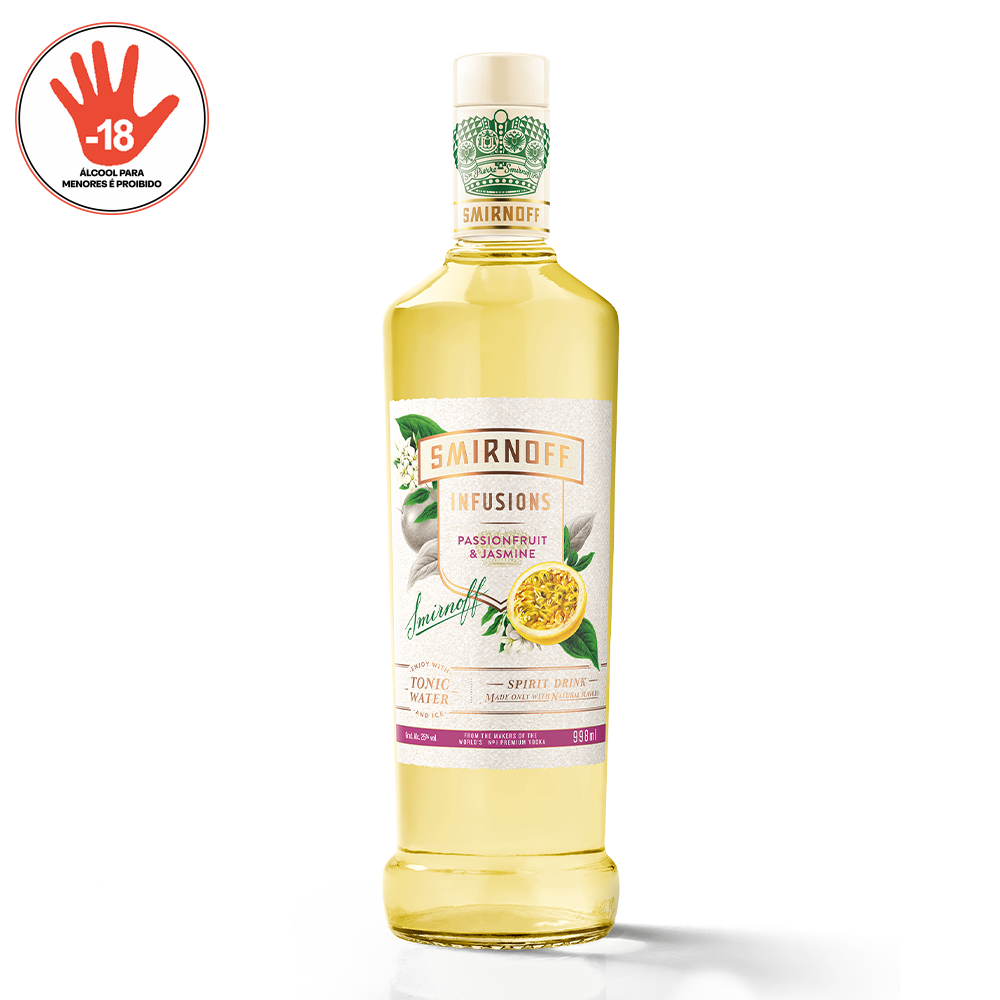 SMIRNOFF INFUSIONS PASSION FRUIT 998ML