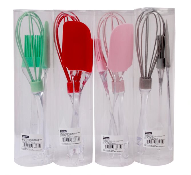 *CONJUNTO DE UTENSILIOS FRATELLI SILICON