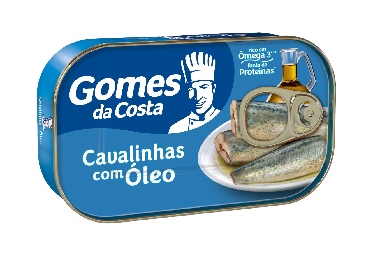 CAVALINHA COM ÓLEO GOMES DA COSTA 125GR