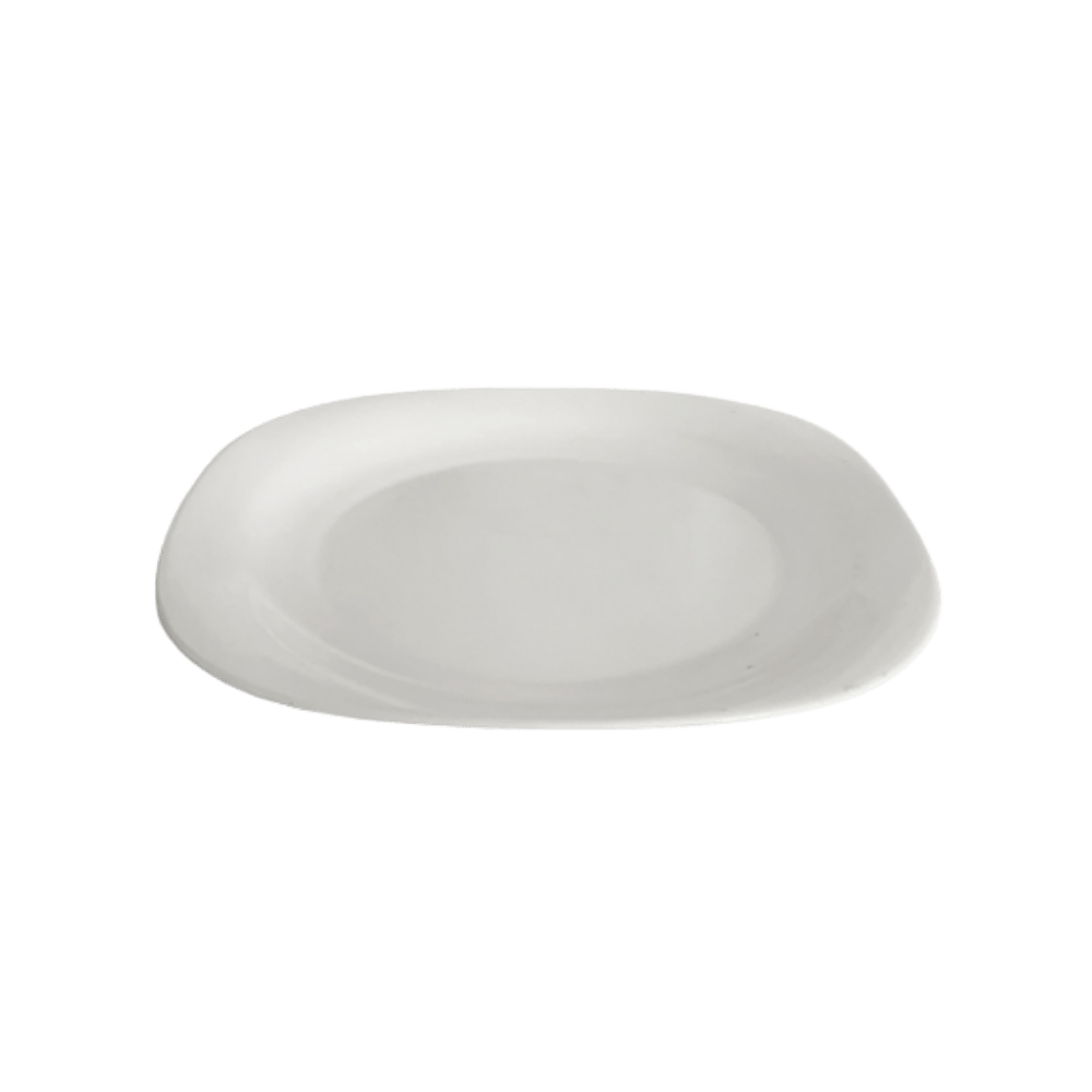 *PRATO RASO 27CM VOGUE BRANCO