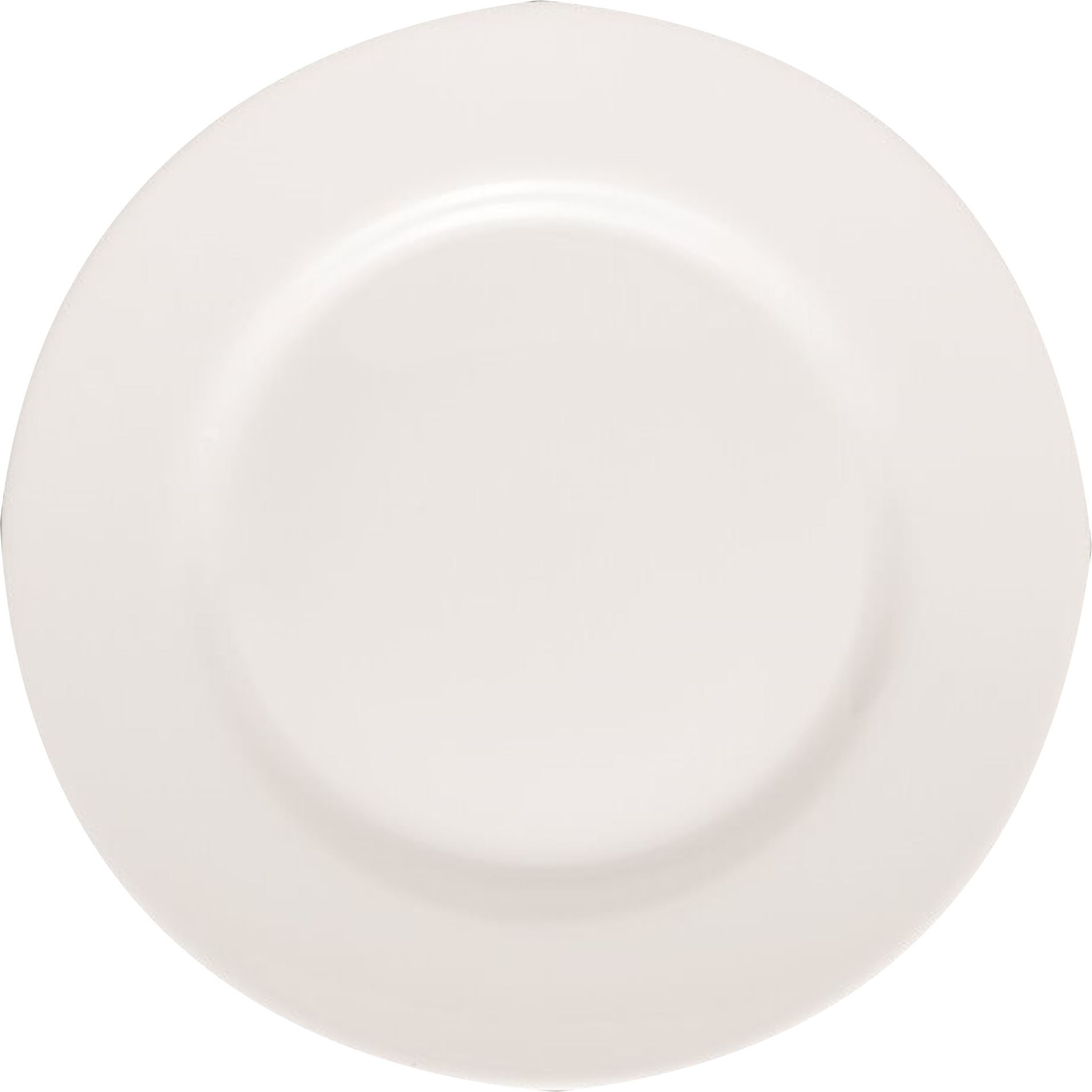 *PRATO RASO 27CM ARIANA BRANCO