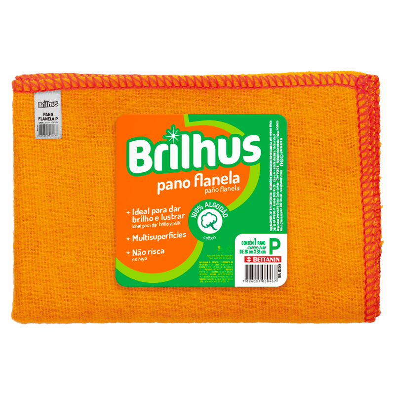 PANO FLANELA BRILHUS P