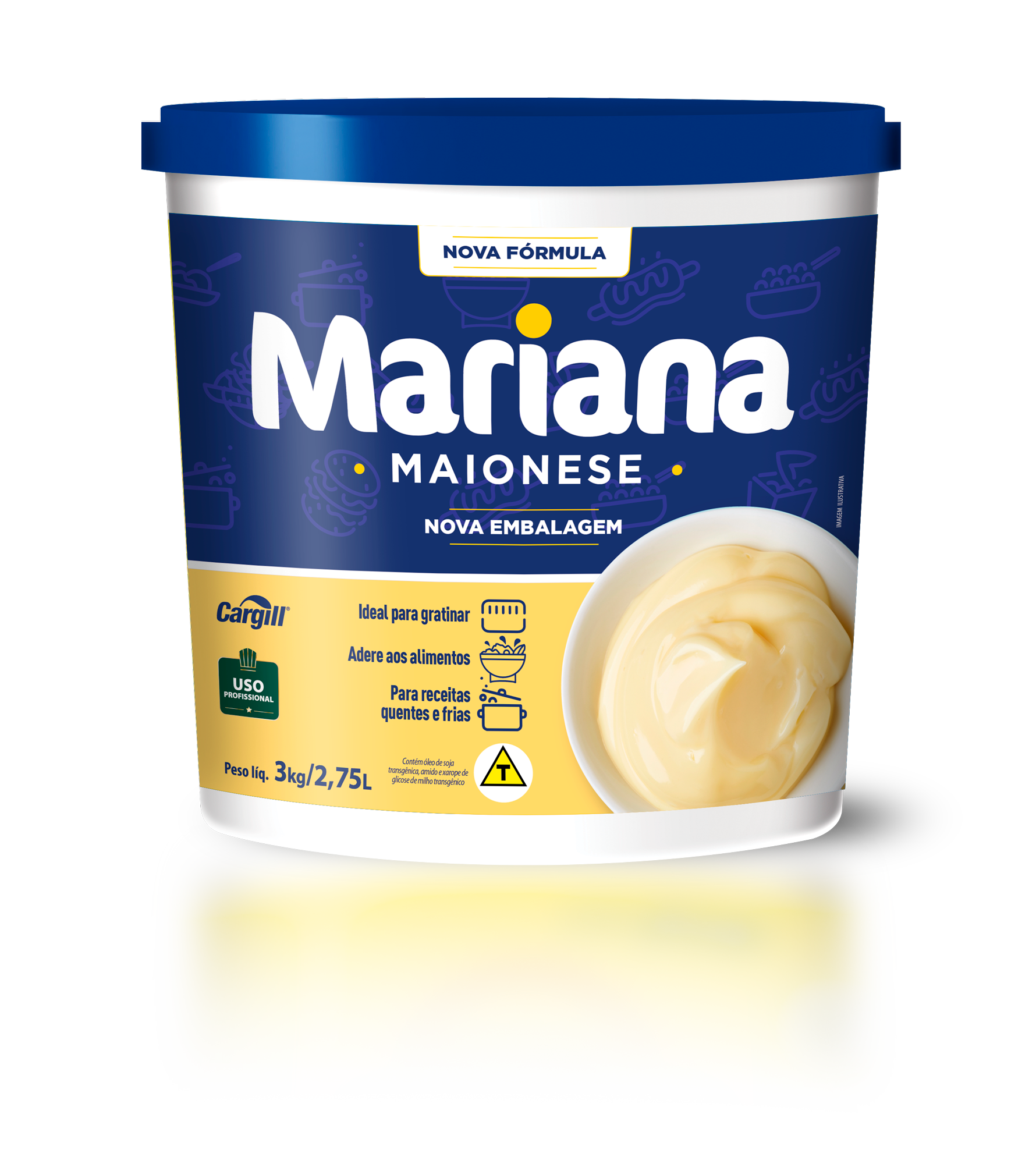 MAIONESE MARIANA BALDE 3KG