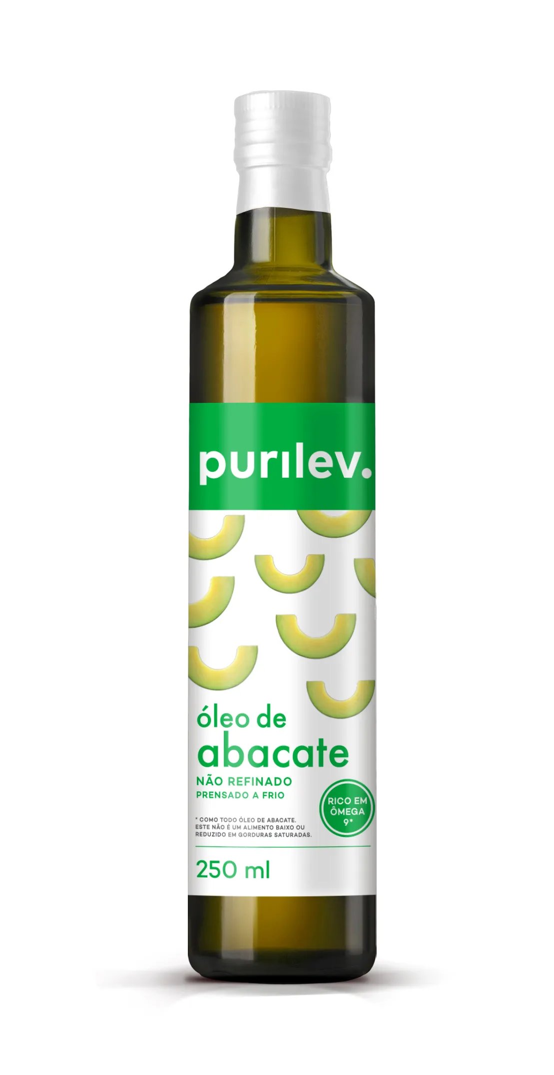 ÓLEO DE ABACATE PURILEV VIDRO 250ML