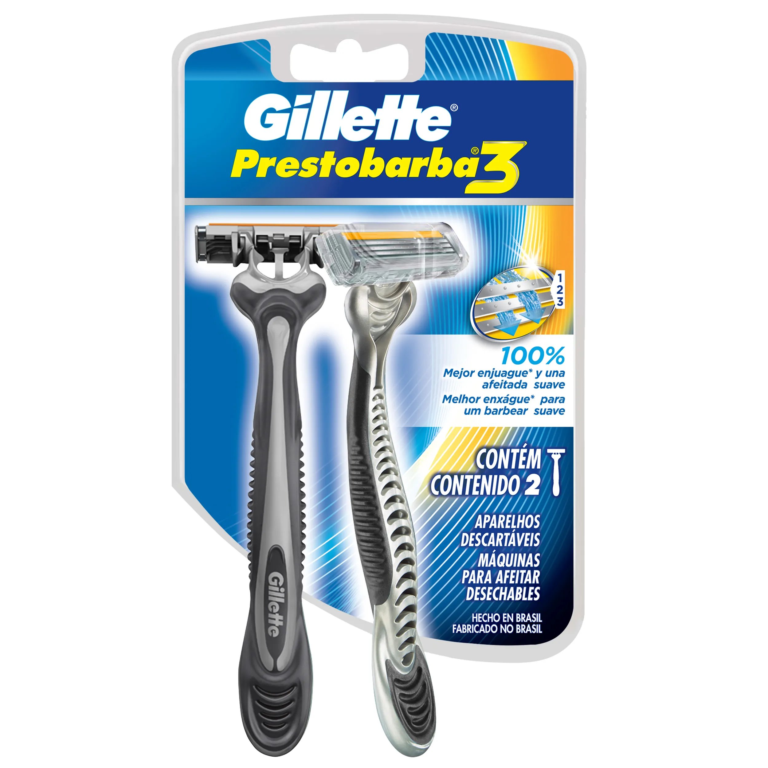 *APAR. DE BARBEAR GILLETTE PRESTO 3 REG