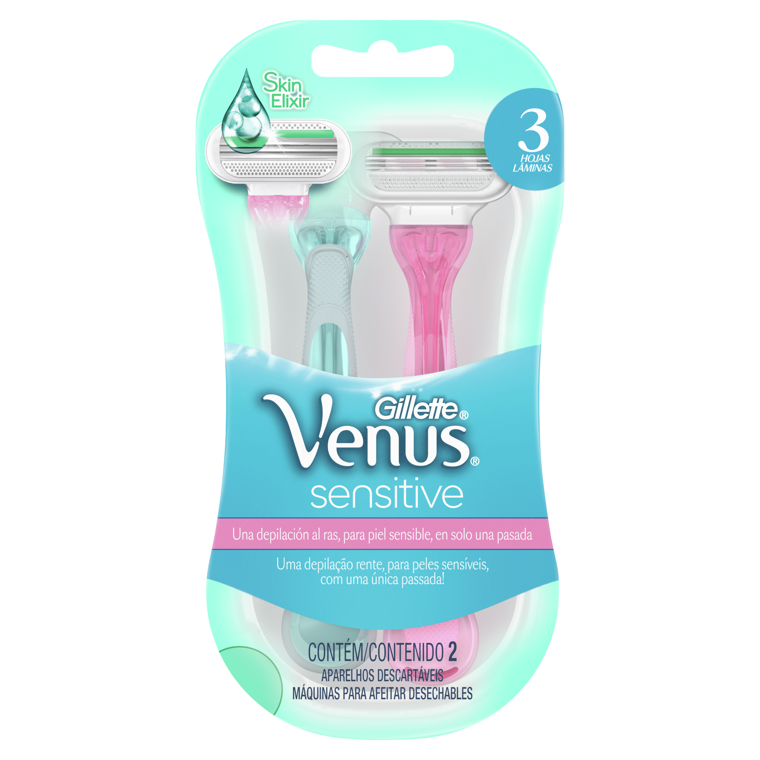 *APAR. DE BARBEAR VENUS SENSITIVE C/ 2