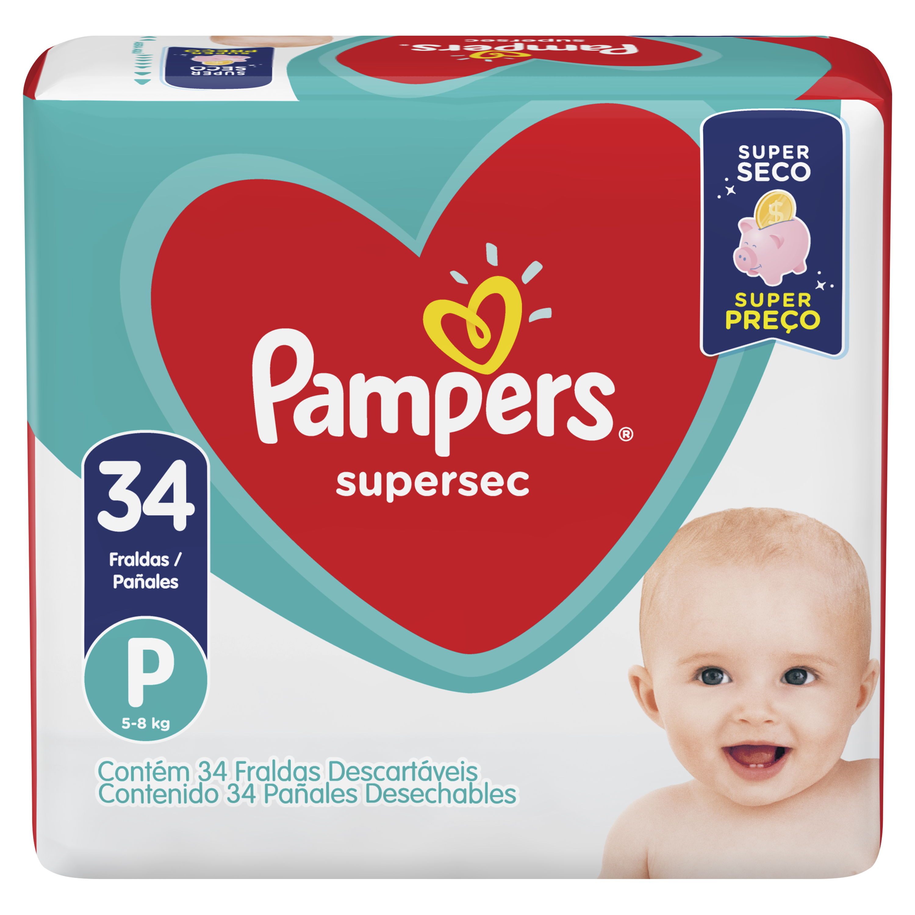 *FDA. PAMPERS SS P C/ 34