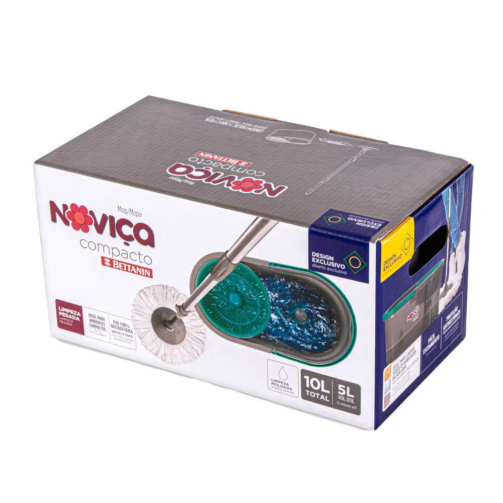 MOP NOVIÇA COMPACTO 10LT