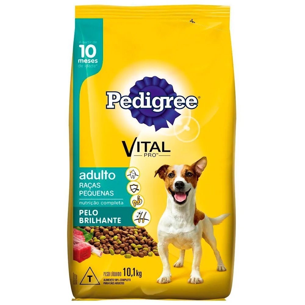PEDIGREE ADULTO RAÇAS PEQUENAS 10,1KG