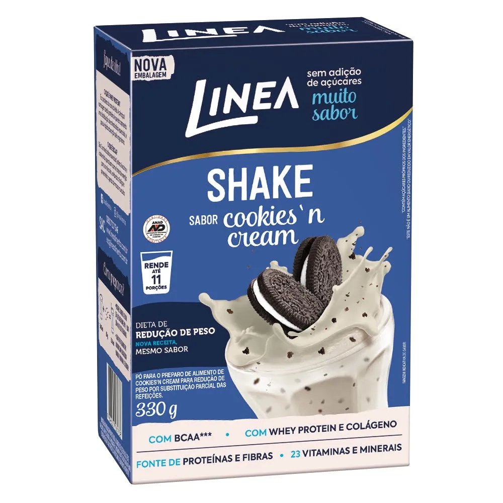 SHAKE ZERO LINEA COOKIES'N CREAM 330G