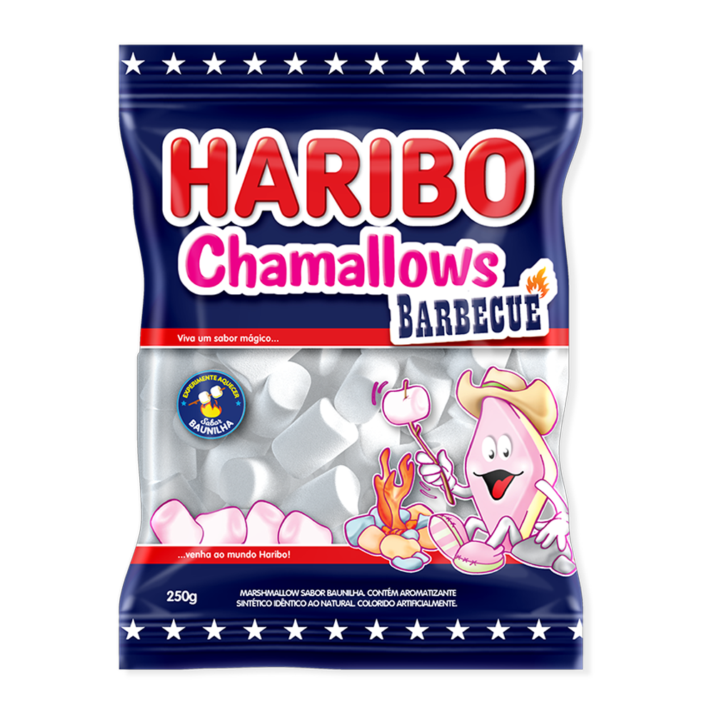 MARSHMALLOW HARIBO BARBECUE 220G