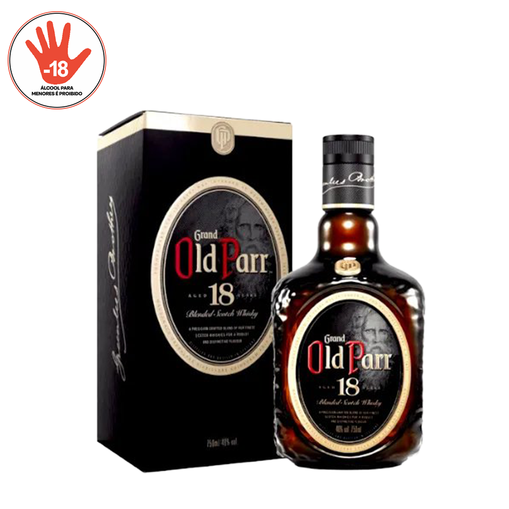 WHISKY OLD PARR 18 ANOS 750ML