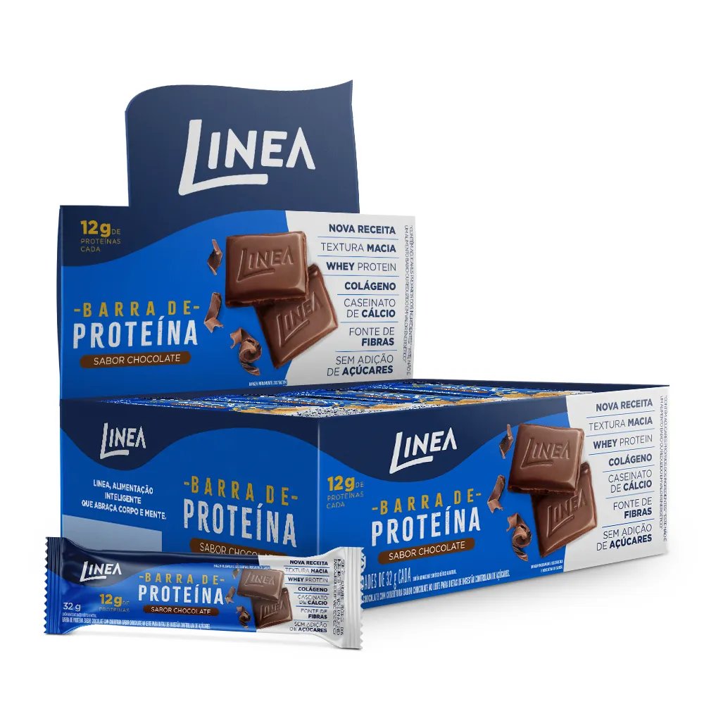 BARRA DE PROTEÍNA LINEA HUMMM BROWNIE 12X35G