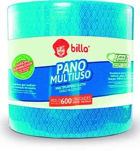 *PANO MULTIUSO BILLA AZUL COM 600 UND
