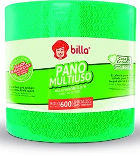 *PANO MULTIUSO BILLA VERDE COM 600