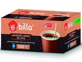 *MEXEDOR DE CAFE BILLA 17CM COM 1000 UND