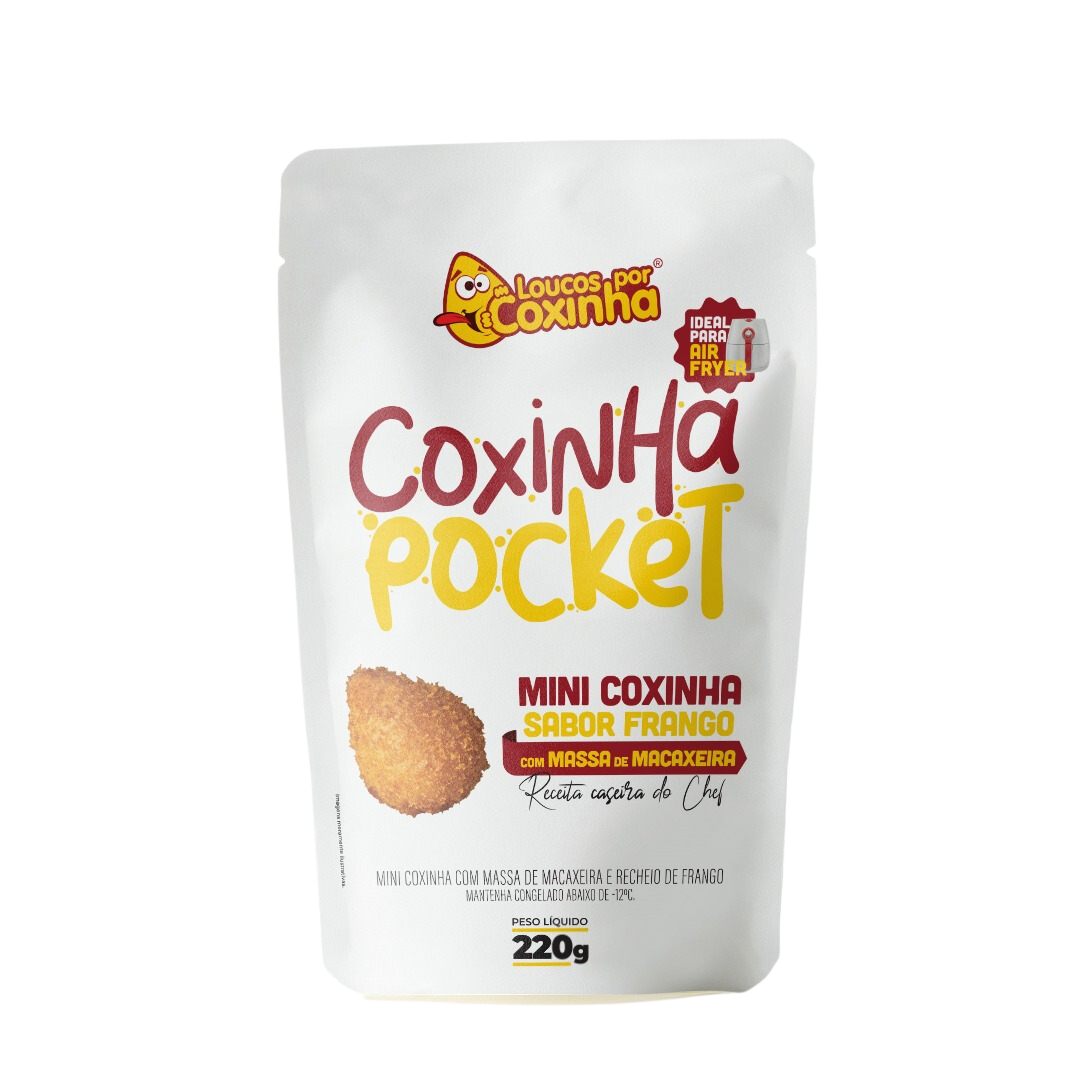 MINI COXINHA LPC POCKET FRANGO POUCH 220G