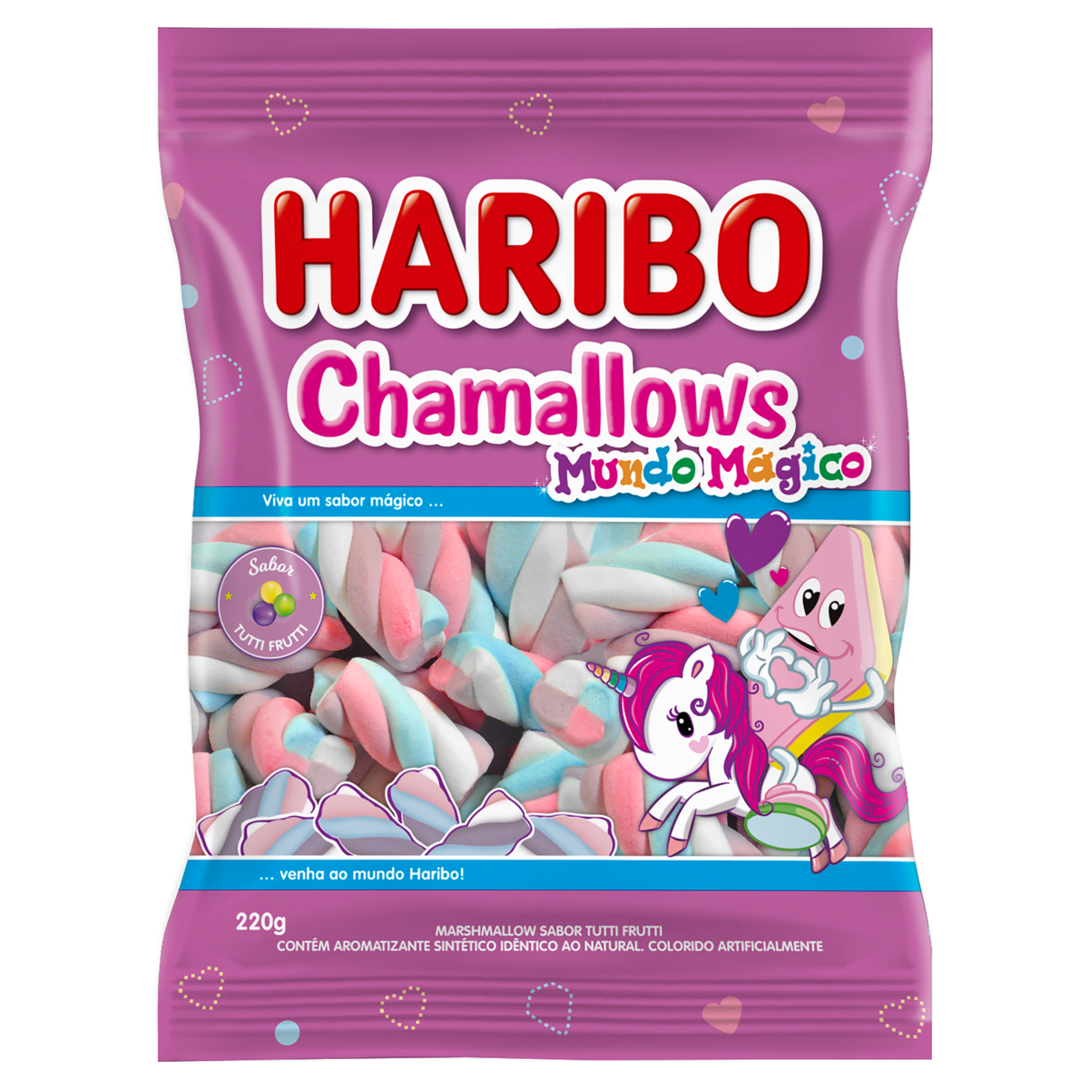 MARSHMALLOW HARIBO MUNDO MÁGICO 220G