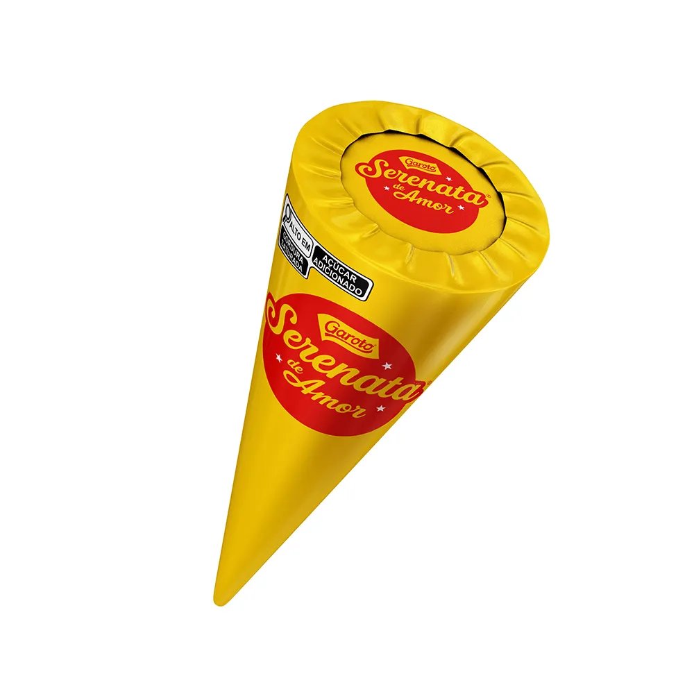 CONE GAROTO SERENATA DE AMOR 52G