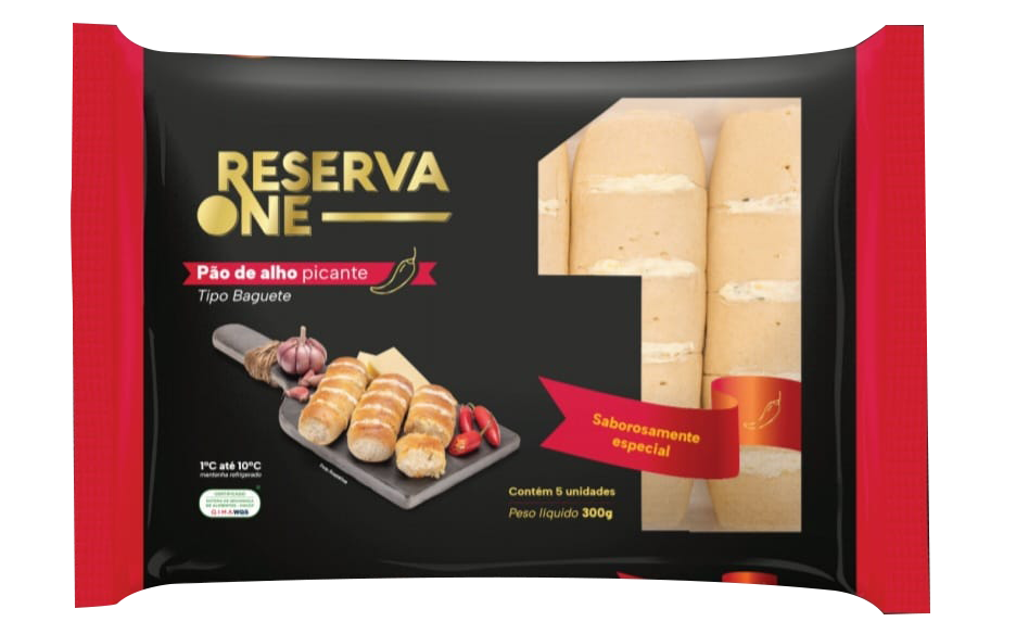 PAO DE ALHO RESERVA ONE PICANTE 300G