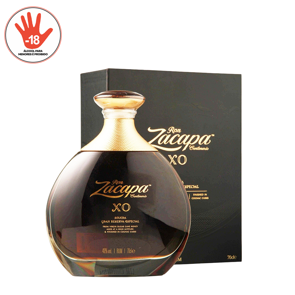 RUM ZACAPA CENTENÁRIO XO NOVO 750ML