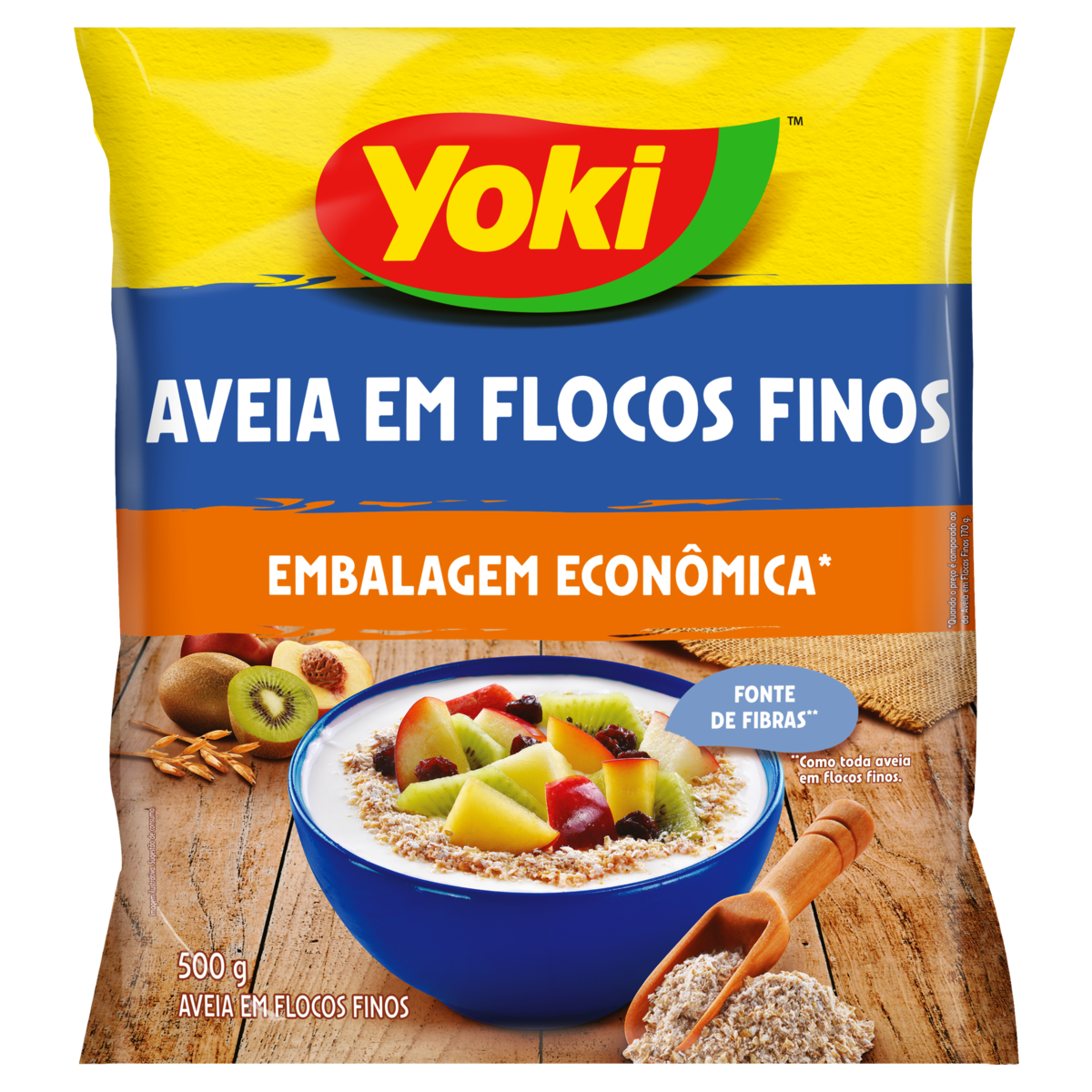AVEIA YOKI FLOCOS FINOS 500G