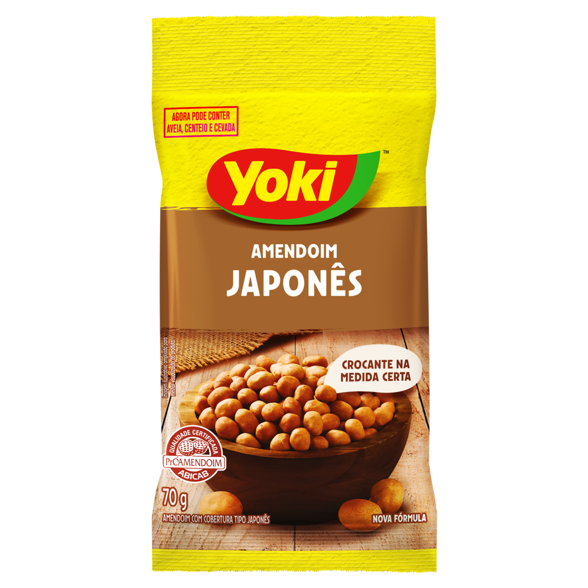 AMENDOIM YOKI JAPONES NOVO 70G