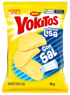 BATATA LISA YOKITOS NATURAL COM SAL 45G