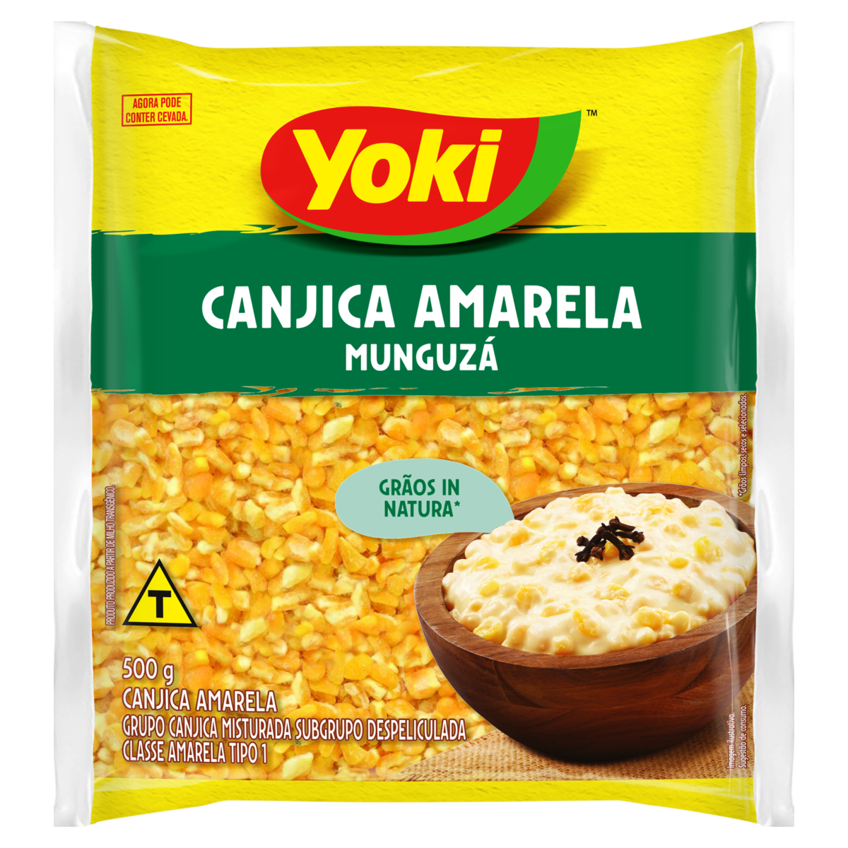 CANJICA YOKI AMARELA MUNGUZÁ 500G