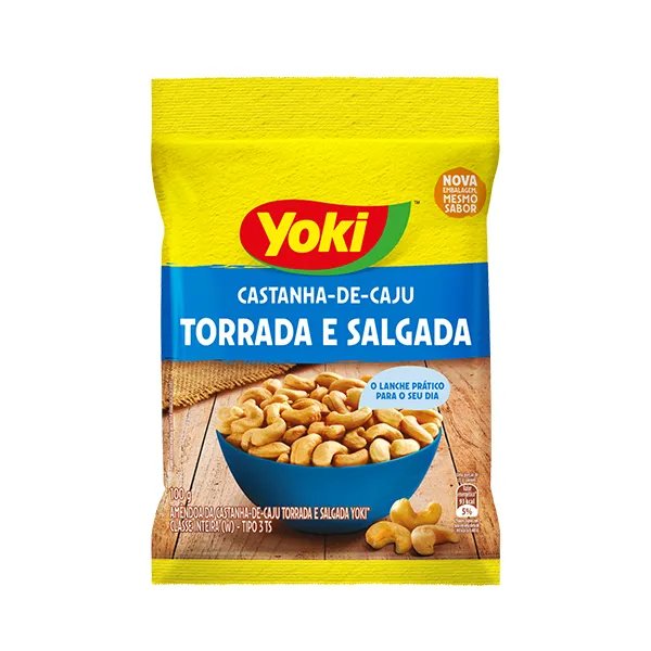 CASTANHA DE CAJU YOKI 100G