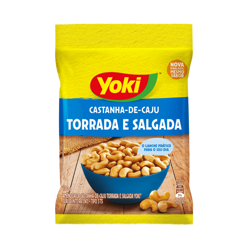 CASTANHA DE CAJU YOKI 100G