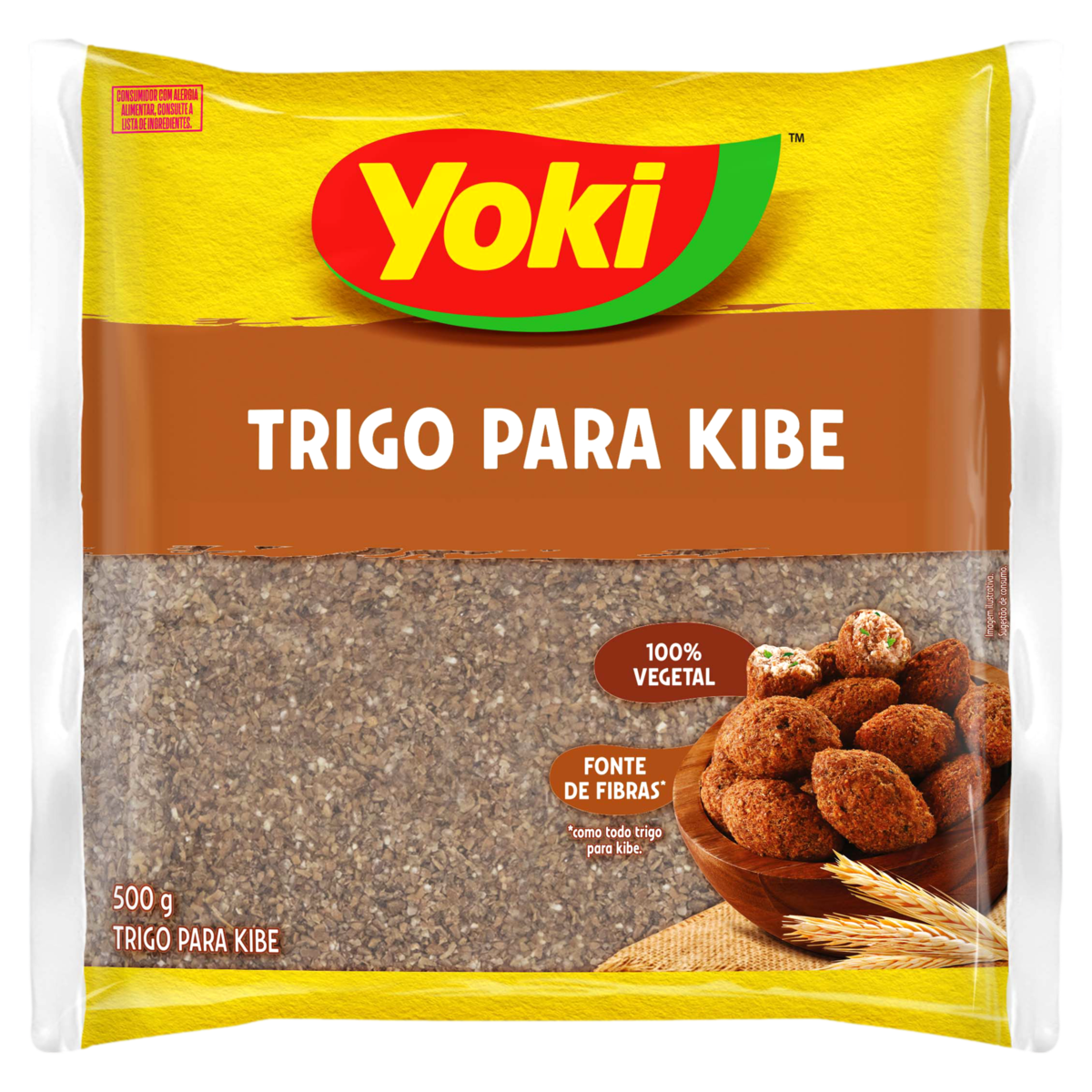 Yoki TRIGO PARA KIBE YOKI 500G | Donizete Distribuidora de Alimentos
