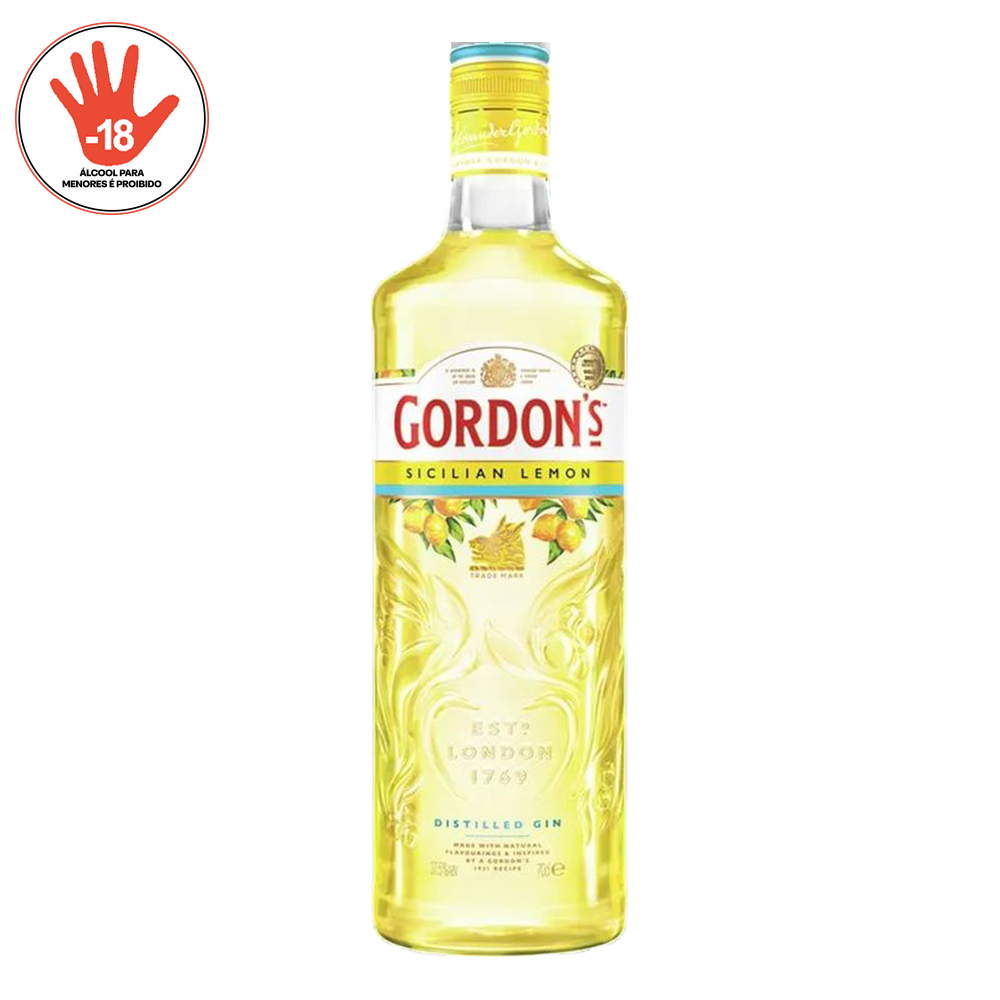GIN GORDONS SICILIAN LEMON 700ML