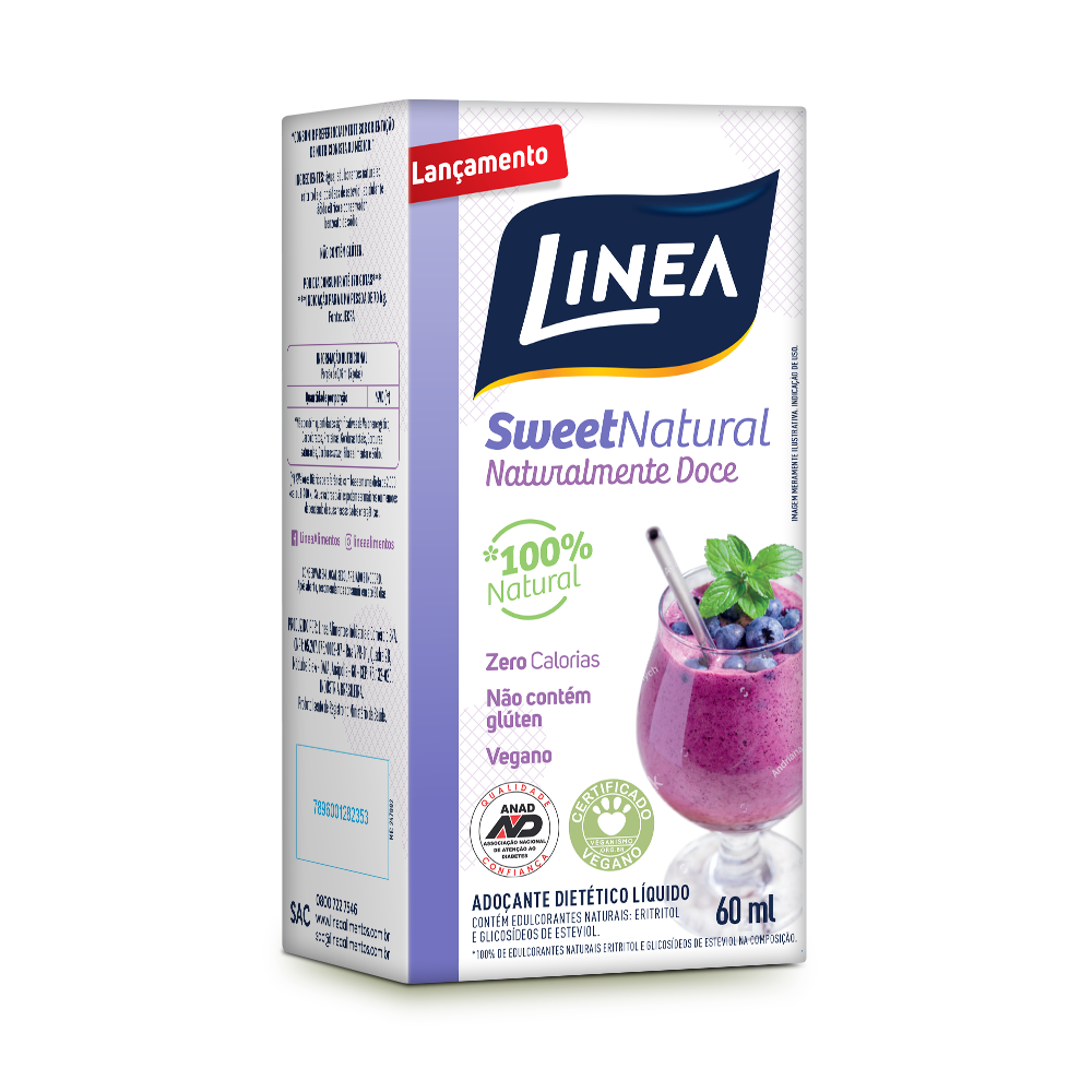 ADOÇANTE LÍQUIDO LINEA SWEET NATURAL 60ML