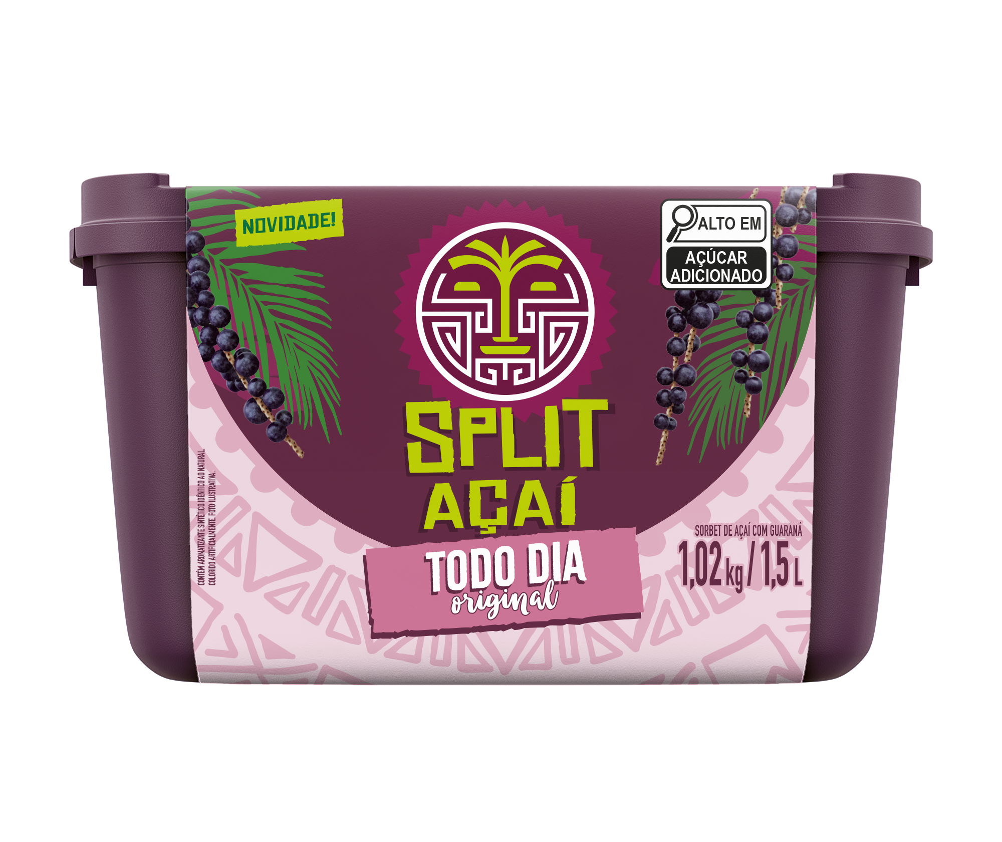 AÇAÍ SPLIT ORIGINAL TODO DIA 1,5L